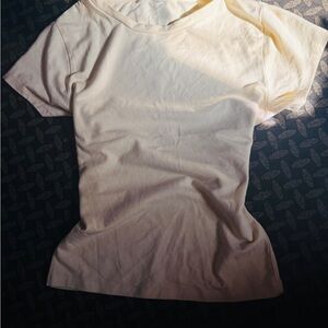 Cotton On Cream Short-Sleeve Crew Tee